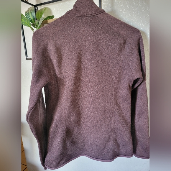 Patagonia Maroon Full-Zip Fleece Jacket - Picture 2 of 4